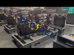 静かなディーゼル発電機 75kVA リカルドエンジン発電機 8時間の燃料タンク