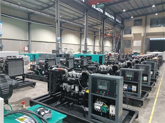 14kW 50Hz Open Type Genset With Brushless Single Bearing AC Alternator