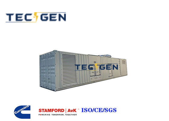 1340kW Cummins Diesel Generator With 40ft Container Canopy Powered By CCEC KTA50-G15X