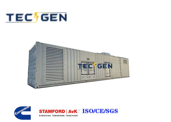 1340kW Cummins Diesel Generator With 40ft Container Canopy Powered By CCEC KTA50-G15X
