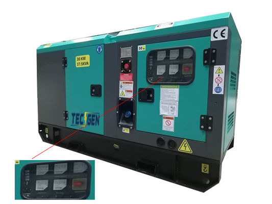 30kw 38kva Emergency Generator Set With Digital Instrument Panel