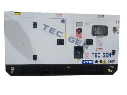 36kVA 29kW Perkins Generator Set With Silent Enclosed Canopy
