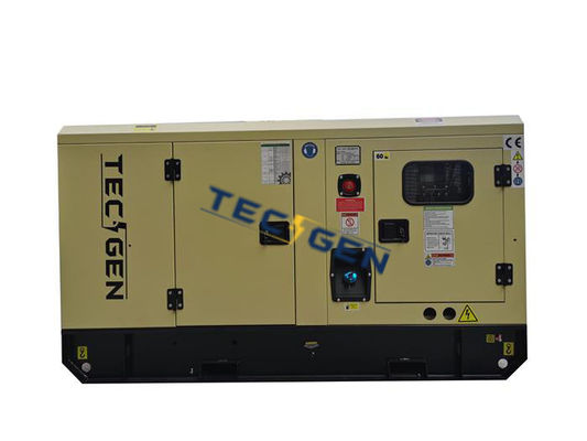 53kVA Perkins Diesel Generators 60Hz Soundproof Perkins Generator Set With Ats