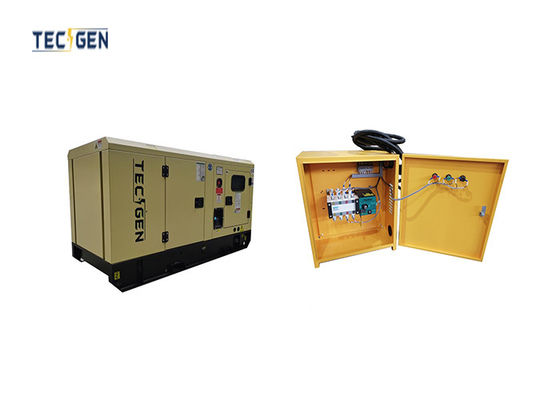 Low Noise 25kW Ricardo Generating Set Soundprood Ricardo Diesel Generator With ATS