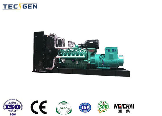 Prime 800kW Genset Open Type Diesel Generator With 12 Cylinder Diesel Engine For Backup Power
