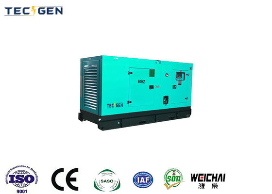 50kVA 1800rpm Weichai Diesel Generator With Soundproof Canopy Outdoor Use