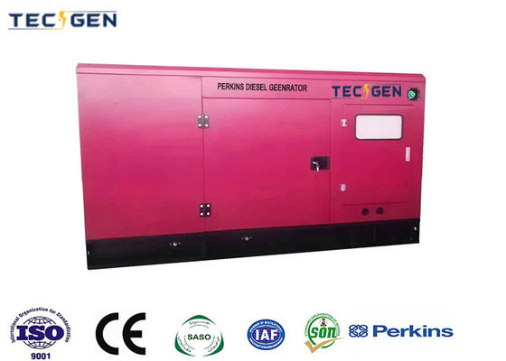 108kW Perkins Genset Perkins Generator Set With Soundproof Canopy For Continuous Running