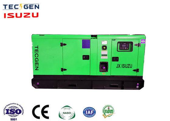 63kVA JX Isuzu Diesel silent genset 60Hz With JX Isuzu Engine For Continuous Use