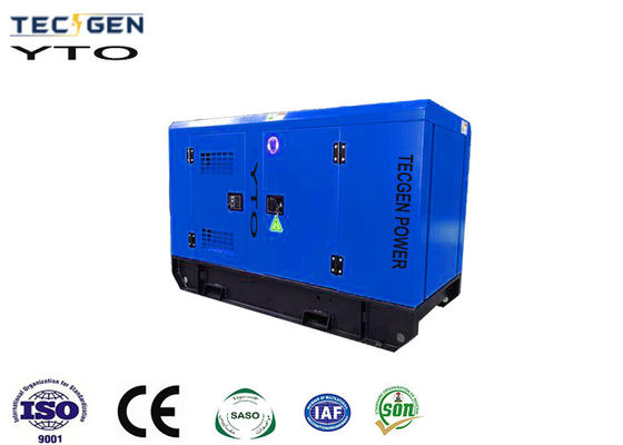3 Cylinder 30kW Diesel Engine Genset Silent YTO Generators With Leroy Somer Alternator
