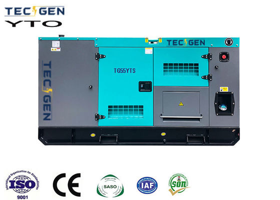 Prime 50kVA YTO Generators Silent Diesel Generator With Chinese Diesel Engine For Home Use