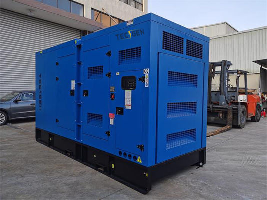 Max 500kVA Cummins Quiet Generator With 800A ATS Box For Auto Running