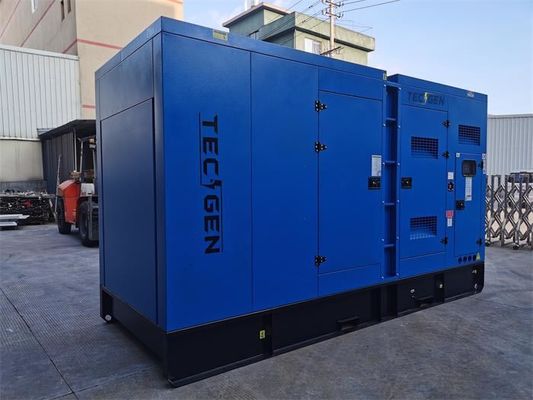 Max 500kVA Cummins Quiet Generator With 800A ATS Box For Auto Running