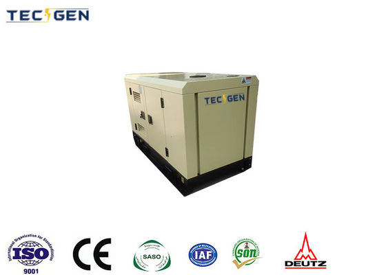 Super Silent 20kW Generator Deutz Genset With Compact Soundproof Canopy Outdoor Use