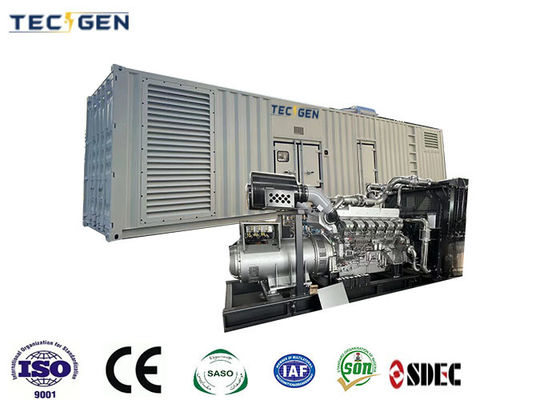 Container soundproof 1800kW generator heavy duty genset for big business center use
