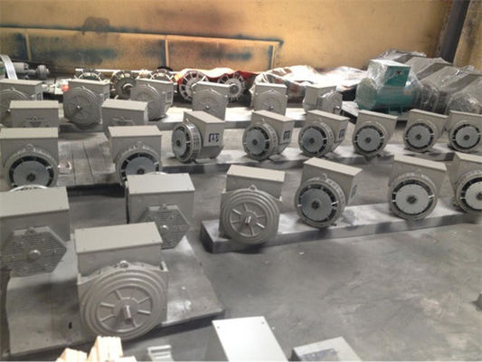 AC Brushless Synchronous Alternator 100% Copper Wire 1500RPM 1800RPM Single Double Bearing