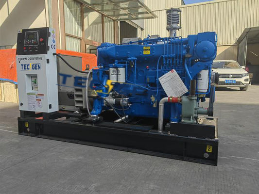 193kva Marine Diesel Generator Powered By Weichai Engine For Sailboats