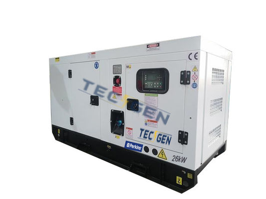 36kVA 29kW Perkins Generator Set With Silent Enclosed Canopy