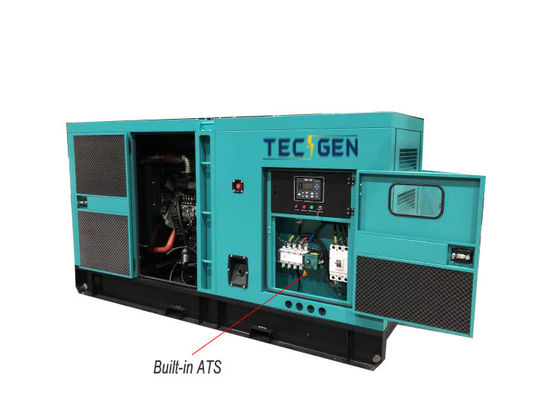 60kVA Diesel Generator Silent Enclosed Generator Set With 100A Built In ATS