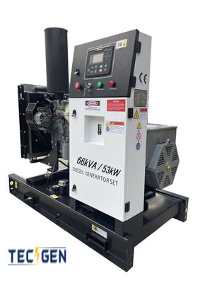 Open Frame Deutz Genset 53kW Water Cooled With DC Start Battery