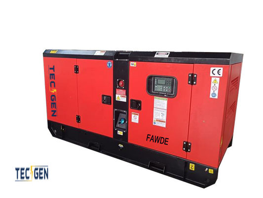 60Hz Diesel Generator 56kVA FAWDE Generator With Soundproof Canopy Outdoor Use