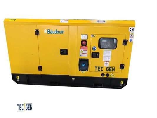 40kVA Baudouin Diesel Generator Set 50Hz Diesel Electric Power Generator For Home Use