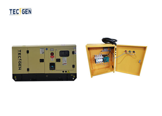 Low Noise 25kW Ricardo Generating Set Soundprood Ricardo Diesel Generator With ATS