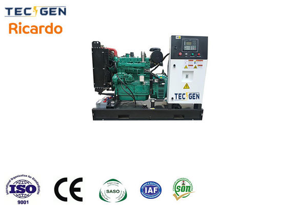 25kW Ricardo Engine Genset Open Type Ricardo Generators With Maintanence Free Battery
