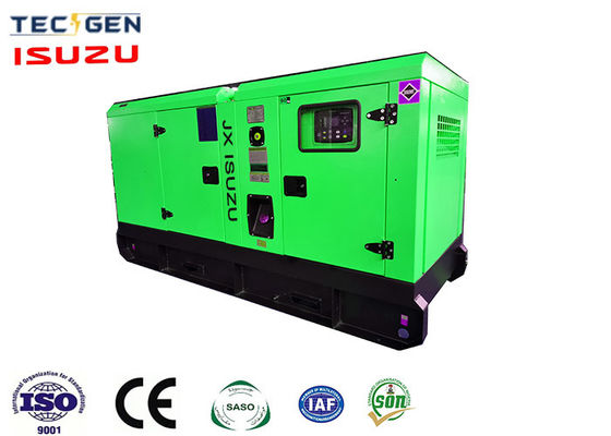 63kVA JX Isuzu Diesel silent genset 60Hz With JX Isuzu Engine For Continuous Use
