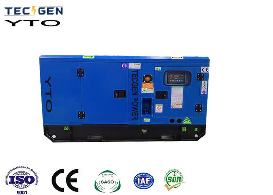 3 Cylinder 30kW Diesel Engine Genset Silent YTO Generators With Leroy Somer Alternator