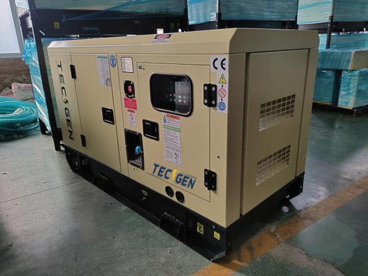 Diesel 27kW Power Genset Silent Power Generator Driven By Baudouin Diesel Engine With Canopy