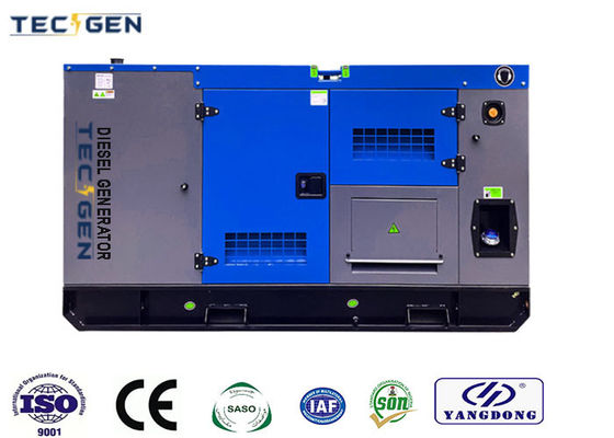 Soundproof 50kVA yangdong genset With Soundproof Canopy For Residential Use