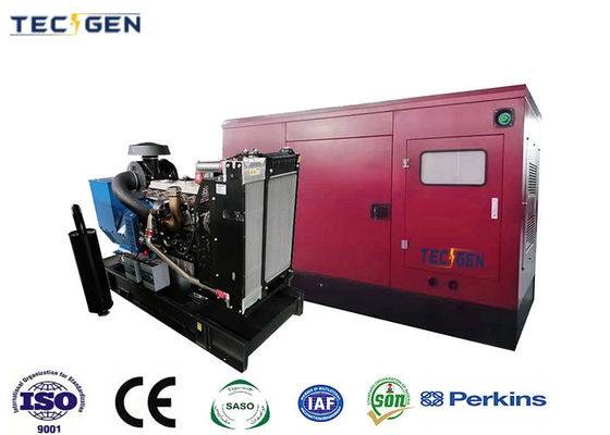 Silent 43kW Perkins Generator 1800rpm diesel engine genset with open / silent type option